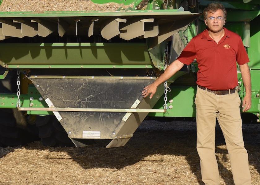 “It’s a very simple and low-cost system,” says Prashant Jha, an Extension weed scientist at Iowa State University who conducted the first-ever chaff line trials in U.S. soybean production. 