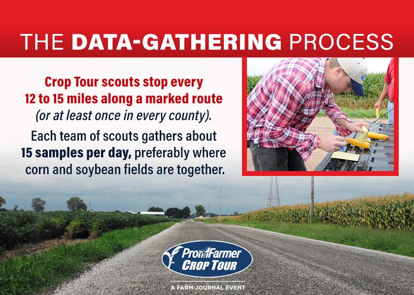The Pro Farmer Crop Tour's data-gathering methods are disciplined and produce consistent results.