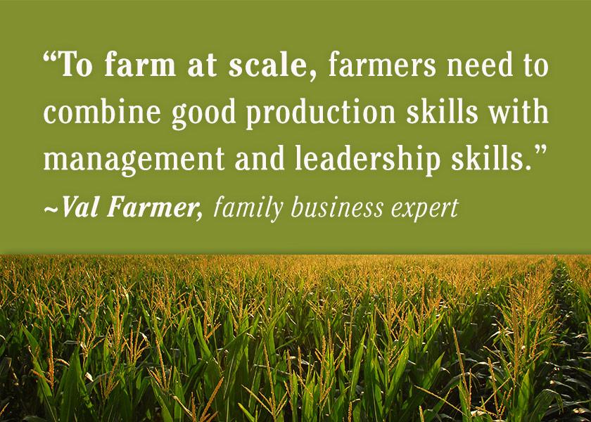 As the leader of your farm, you have a great opportunity and responsibility. You set the pace, the tone and the direction of your business. 