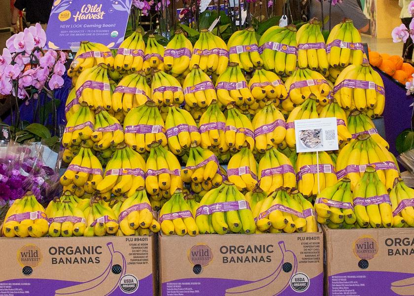 UNFI will expand its catalog of organic produce in the Wild Harvest brand. Newly launched Wild Harvest organic bananas have performed well, and more items will come in 2022. 