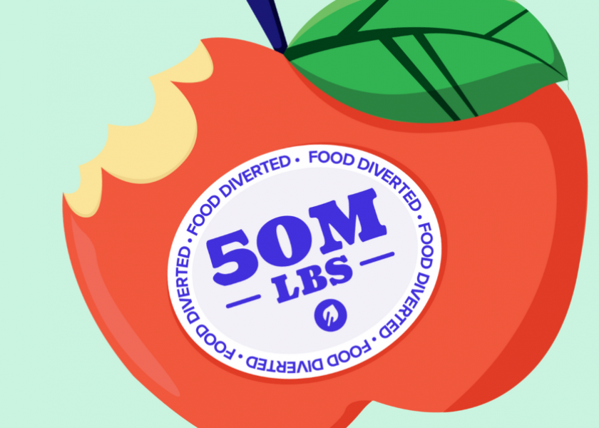 Flashfood has diverted 50 million pounds of food from the landfill to people who need it.