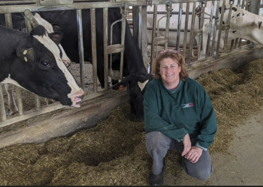 Jill Nelson says she hopes veterinarians and their dairy producer clients can benefit from knowing about her family's struggle with the issue of stray voltage. Even well-managed, highly productive dairies can be impacted.