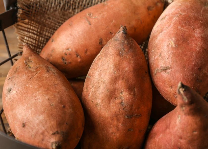  Sweet potato pricing up from year ago.