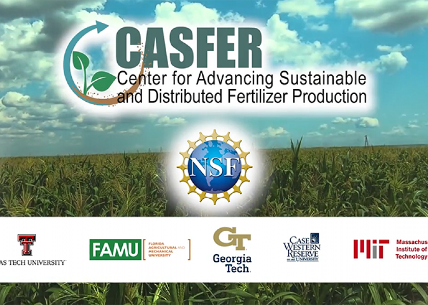 With a $26 Million grant from the National Science Foundation, Texas Tech University will led a collaboration with four other universities to research the future of fertilizer. 