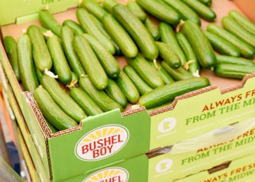   Bushel Boy Farms is expanding its greenhouse cucumber production.
