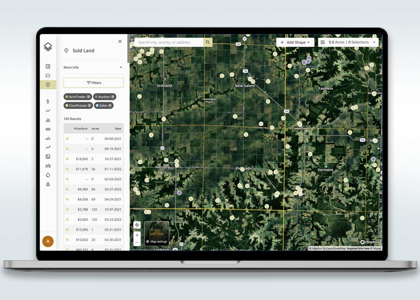 AcreTrader is launching Acres, a land analysis platform that provides access to comprehensive data for 150 million U.S. parcels, local insights and comparable sales. 