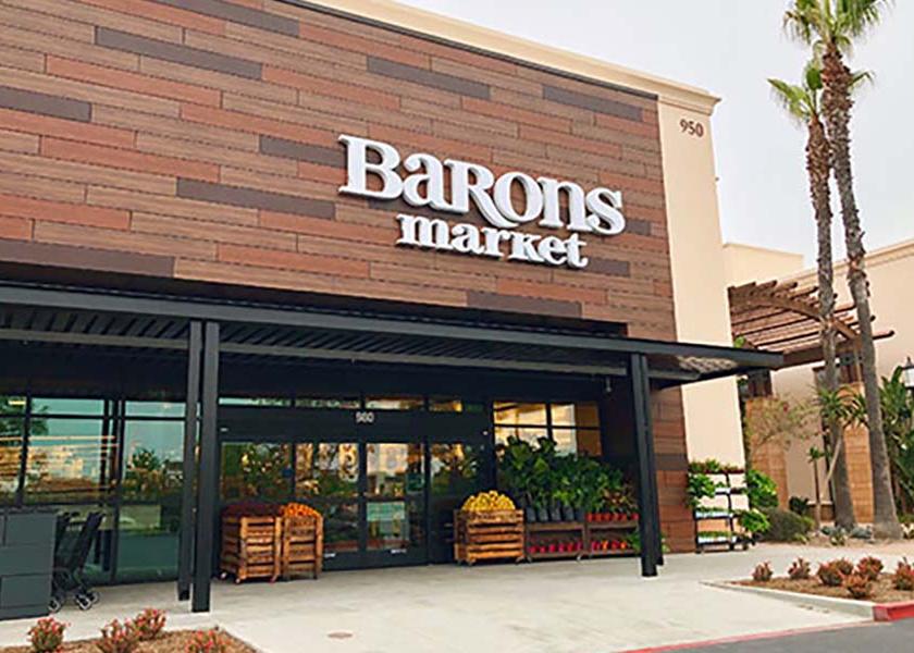 Barons Market is an independent grocer in Southern California.