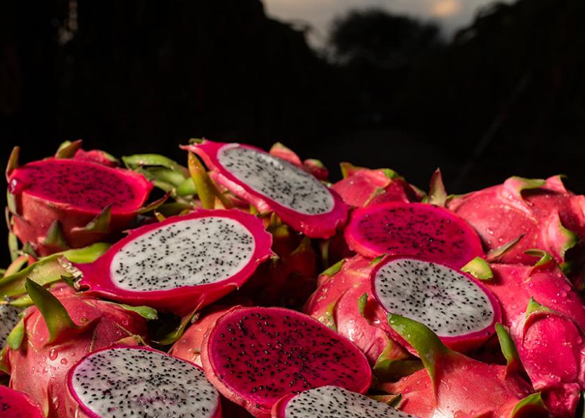 Dragon fruit from Covilli Brand Organics.