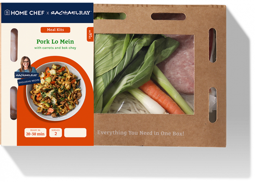 The Kroger Co. and Home Chef launch Rachael Ray meal kits.