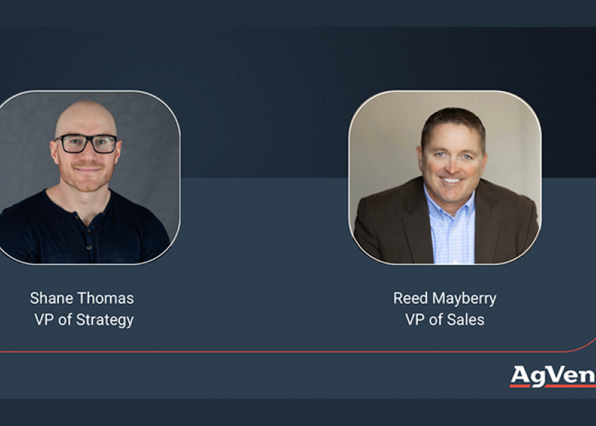AgVend has named Shane Thomas as Vice President of Strategy and Reed Mayberry as Vice President of Sales. 