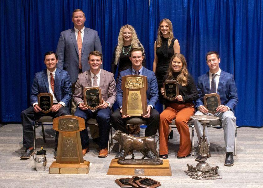 OSU’s livestock judging team has earned the title of high team at six contests during its 2022 series of competition.