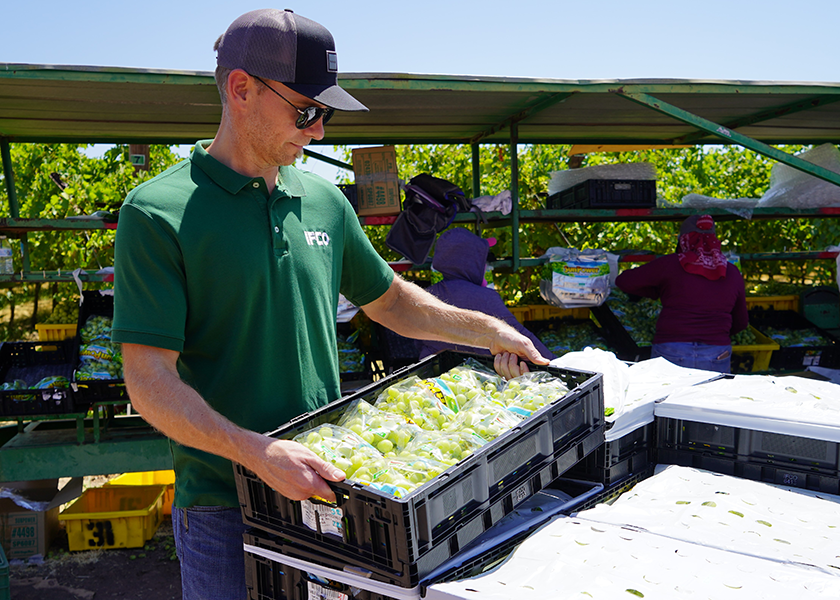 Produce growers have become more focused on sustainable packaging, says Rick Overholt, vice president of grower sales at IFCO Systems, a provider of reusable plastic containers for fresh-food packaging. 