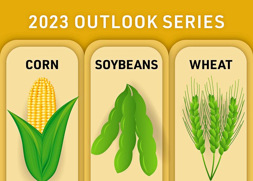 The outlook for 2023 grain prices is difficult to pin down given a host of unknown global outcomes. Economists say the new year could bring major moves in either direction, including higher prices.