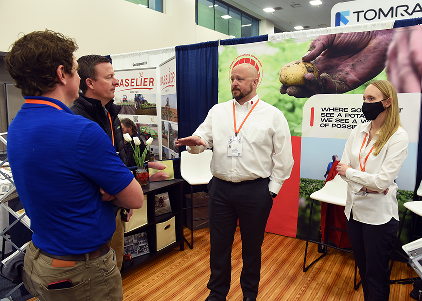 Industry members visit the 2022 National Potato Council Potato Expo in Anaheim, Calif. The 2023 expo is set for Jan. 4-5 at the Gaylord Rockies Resort & Convention Center near Denver.