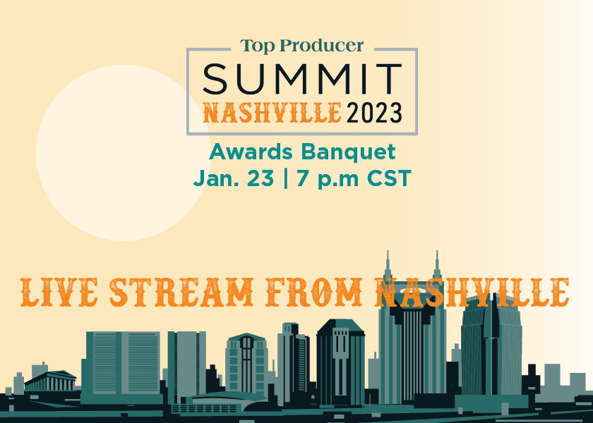 If you weren't able to attend Top Producer Summit in Nashville, you can still watch the awards banquet.