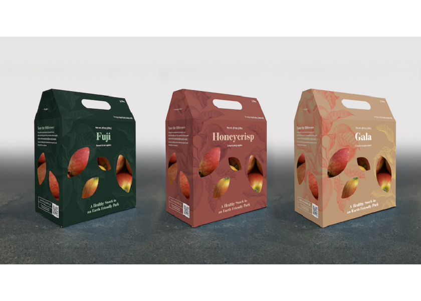 BelleHarvest also is expanding its sustainable apple packaging options.