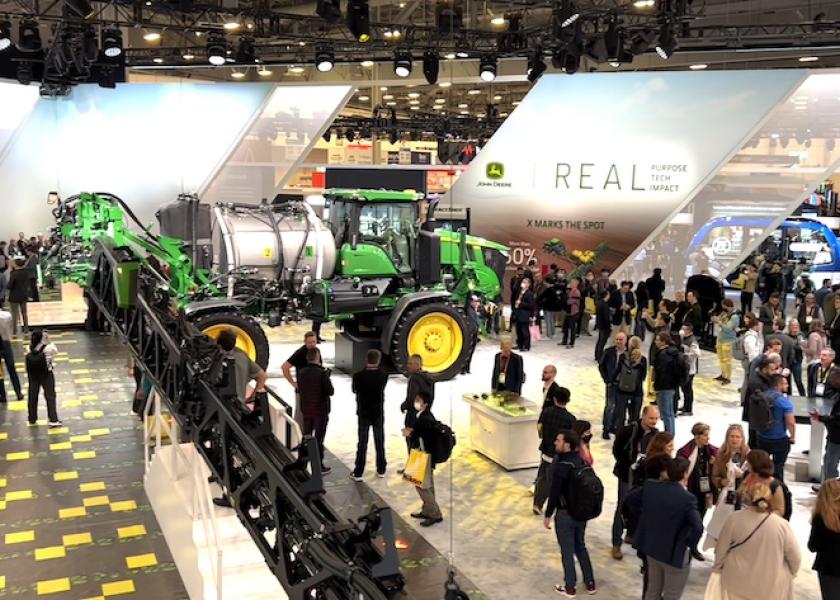 From driverless vehicles to a flying car, CES was full of the latest technology and a few surprises. One popular attraction was at the John Deere booth. Not only was each area of the display equipped with facts for consumers, the company also served up the chance for attendees to meet- and speak- with real farmers.