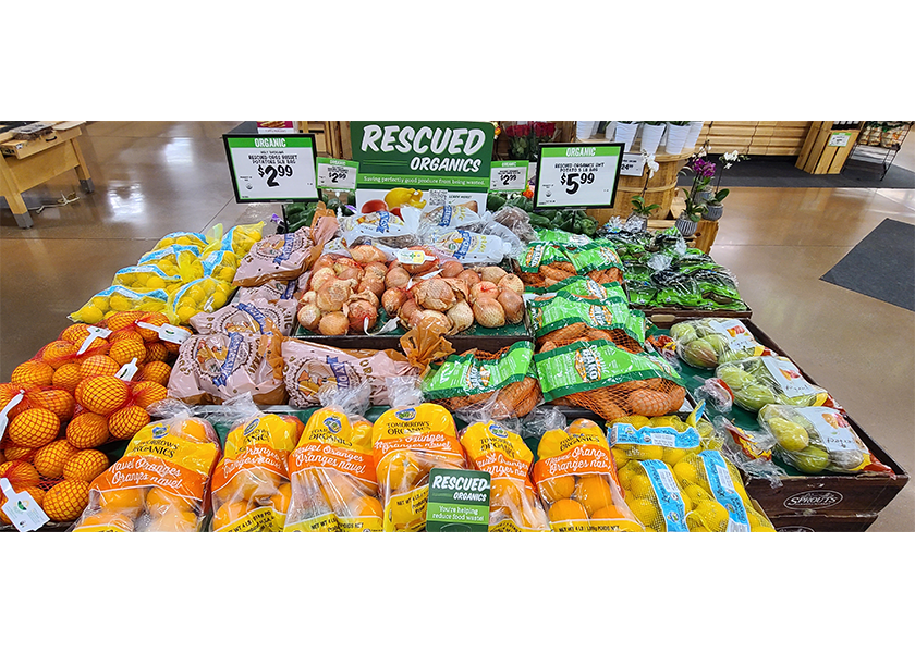  Phoenix-based Sprouts Farmers Market launched a Rescued Organic produce program in all 130 stores in California.