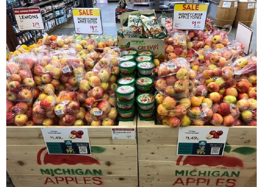 A bigger crop of Michigan apples is finding strong demand, said Diane Smith, executive director of the Michigan Apple Committee.