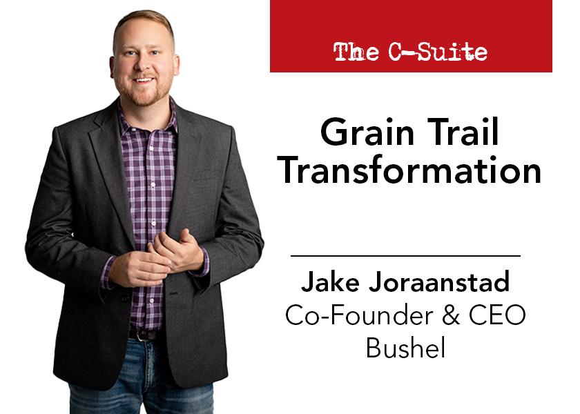 Now partnering with more than 2,400 grain facilities in the U.S. and Canada, Bushel amped up its drumbeat to digitize the grain trail and kill the need for the traditional paper trail. 
