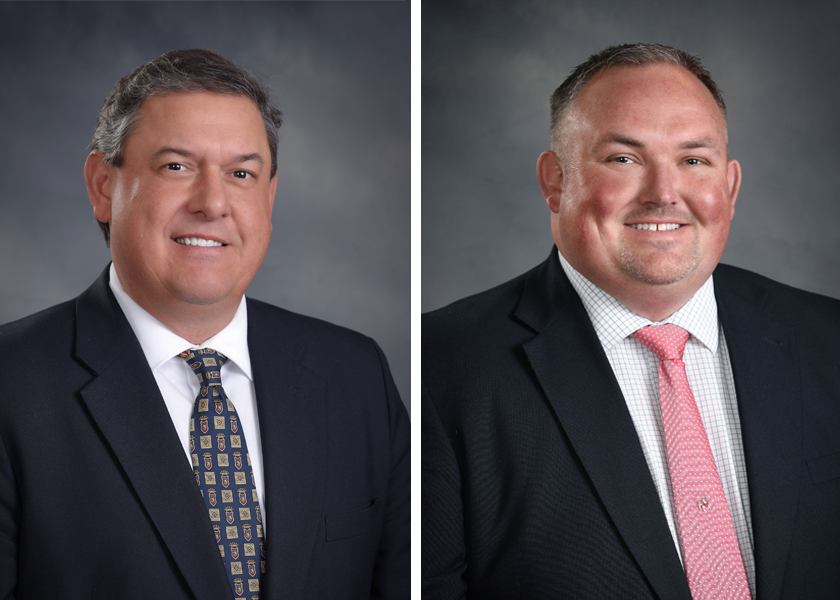G&R Farms has promoted Steven Shuman (left) to general manager and vice president of sales and Cliff Riner to vice president of ag production and grower relations.
