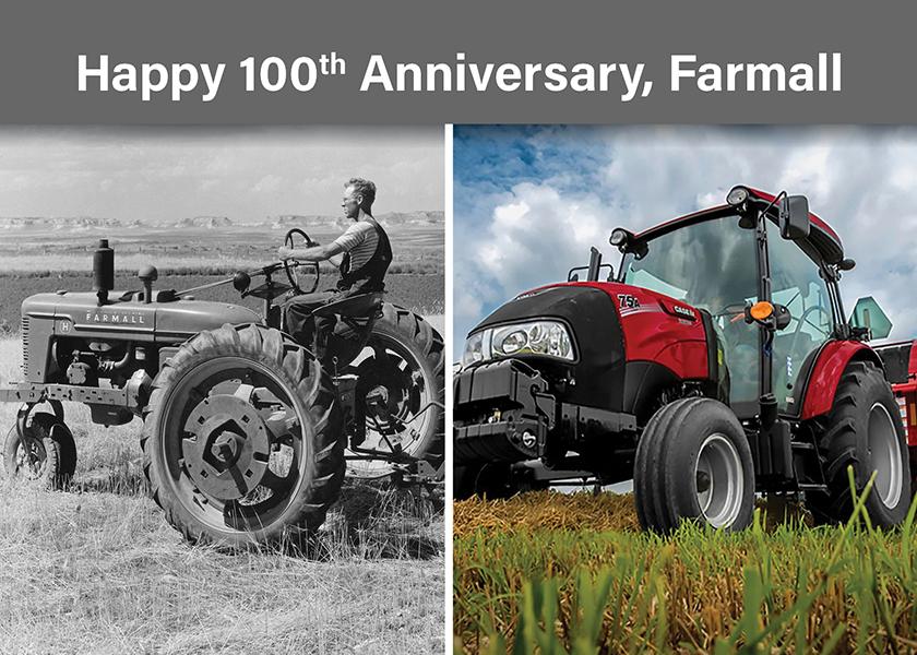 In honor of a century of milestones, such as the world’s first diesel row crop tractor and the first tractor to ever reach 5 million sold, Case IH will give away a new Farmall tractor in 2023.