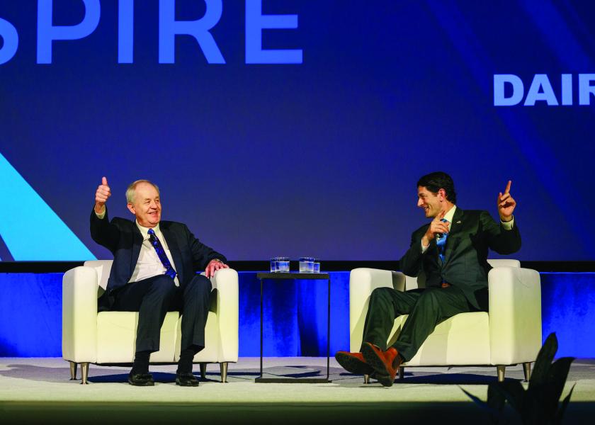 During the IDFA Dairy Forum, Michael Dykes joined the stage with former U.S. House Speaker Paul Ryan talking about the need for immigration reform. 