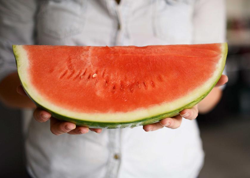 The Packer’s Fresh Trends 2023 survey showed that 46% of consumers surveyed said they purchased watermelons in the past year.