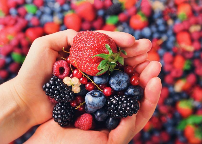 Berries showed mixed price trends in 2022.