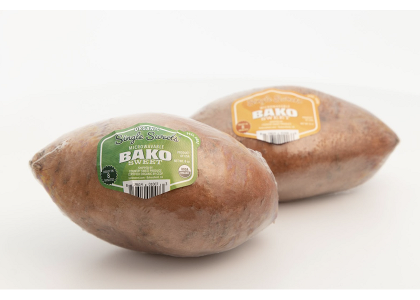 Country Sweet Produce’s Bako Sweet label has redesigned its Single Sweet stickers.