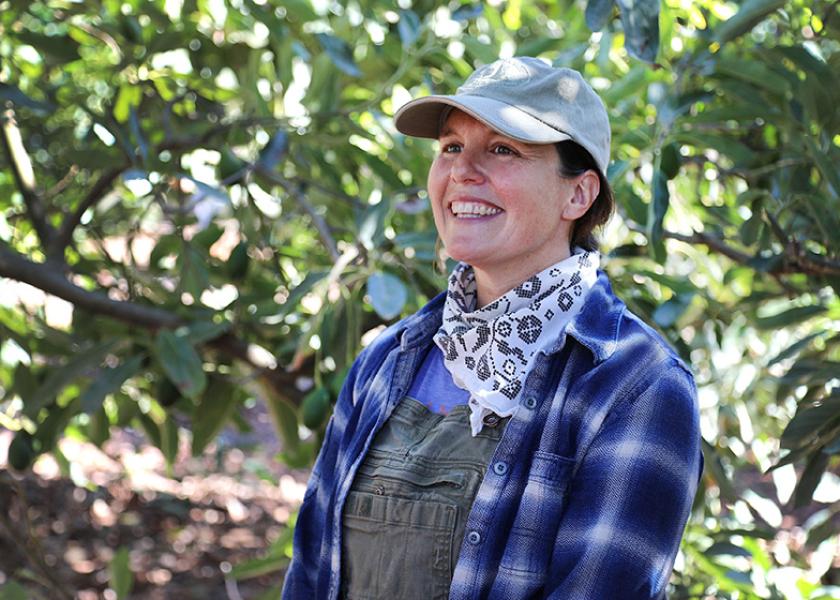Catherine Pinkerton Keeling is one of the female avocado farmers the California Avocado Commission is celebrating in honor of International Women's Day, March 8.