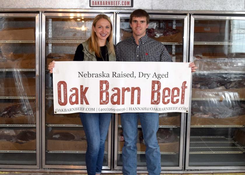 Hannah Klitz started Oak Barn Beef as a college student in 2018. Five years later, she’s shipping hundreds of boxes of dry-aged beef across the country each month and has opened a storefront in Nebraska.