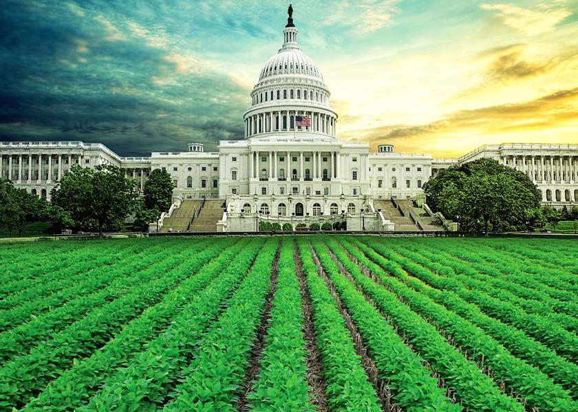 During the climate-smart agriculture expo on Capitol Hill Thursday, Senate Ag Committee Chairwoman Stabenow rejected the GOP's proposal to redirect climate funds into the commodity title of the new farm bill.
