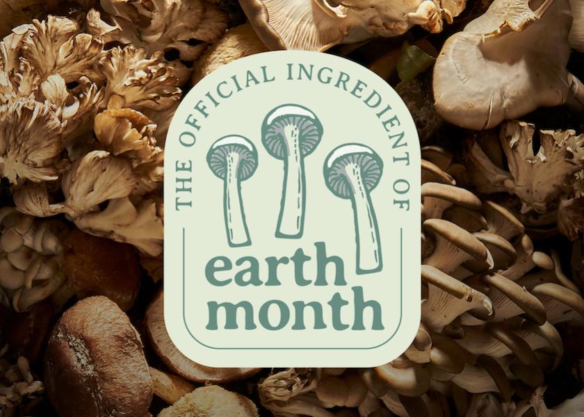 April is Earth Month and The Mushroom Council has a promotion planned.