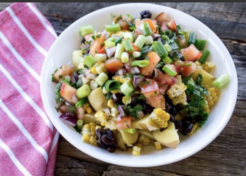 Side Delights is offering consumers numerous recipes for meatless meals, including the Southwest Potato Bowl.