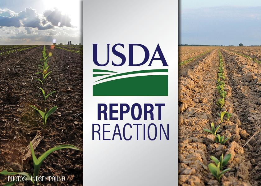 USDA report reaction