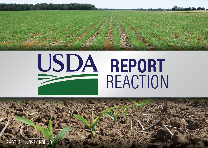 USDA report reaction