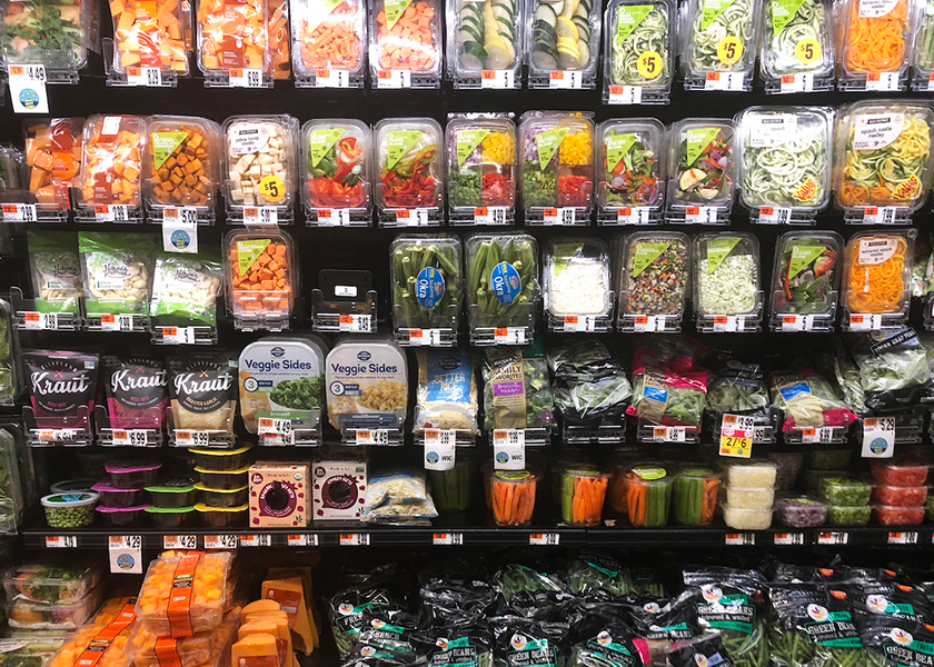 Demand for value-added and fresh-cut produce is being bolstered by convenience needs of both consumers and foodservice operators. 
