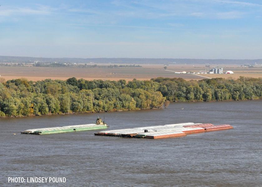 Low water levels (again!) on the Mississippi River threaten ag exports out of the Gulf and shipments of inputs into the Midwest.