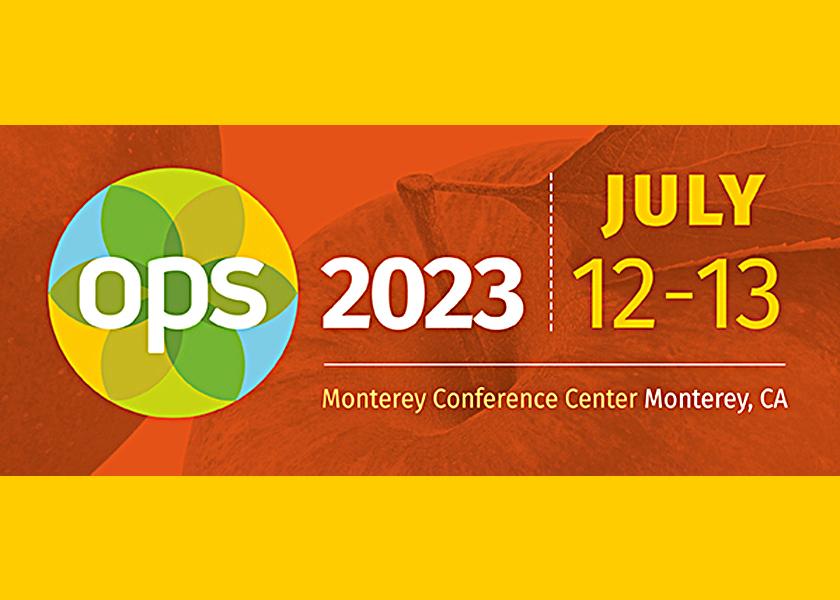The Organic Produce Summit 2023 is set to take place July 12-13 in Monterey, Calif. 
