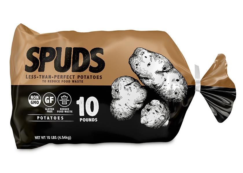 California-based Side Delights is introducing Spuds, a reduced-cost imperfect potato line packaged in 10-pound bags.