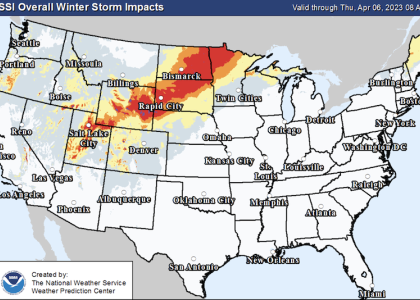 Two to three feet of snow is forecast to fall over parts of the Northern Plains and Upper Midwest this week. Some market watchers are beginning to question if 92 million acres of corn can actually get planted this year.