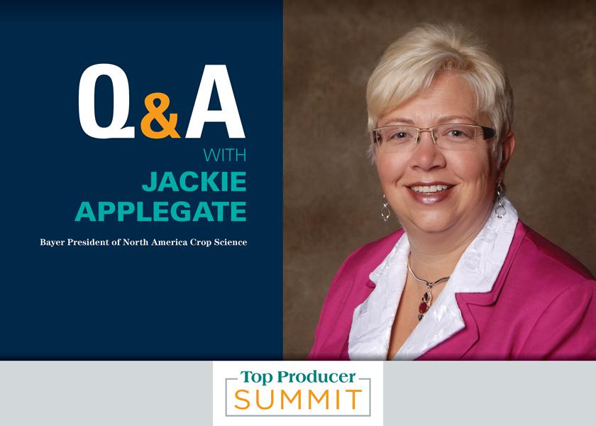 Jackie Applegate began her journey in 1992 as the only female chemist at a Bayer manufacturing facility in Kansas City, Mo. Since then, she’s held a variety of global roles. 