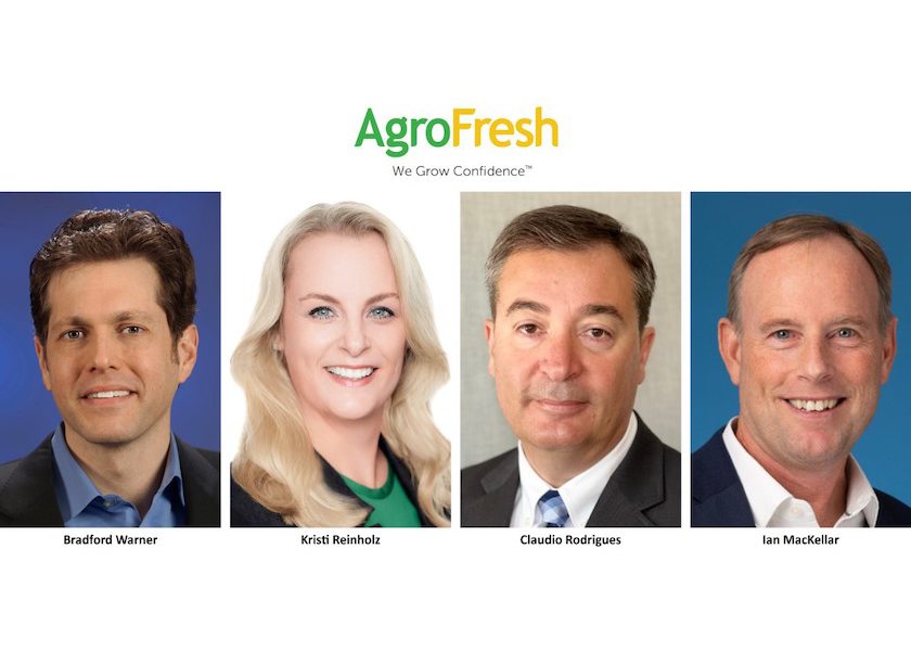 AgroFresh says the appointments will strengthen its leadership and enhance its capabilities in global operations, manufacturing, information technology, digital solutions and human resources.