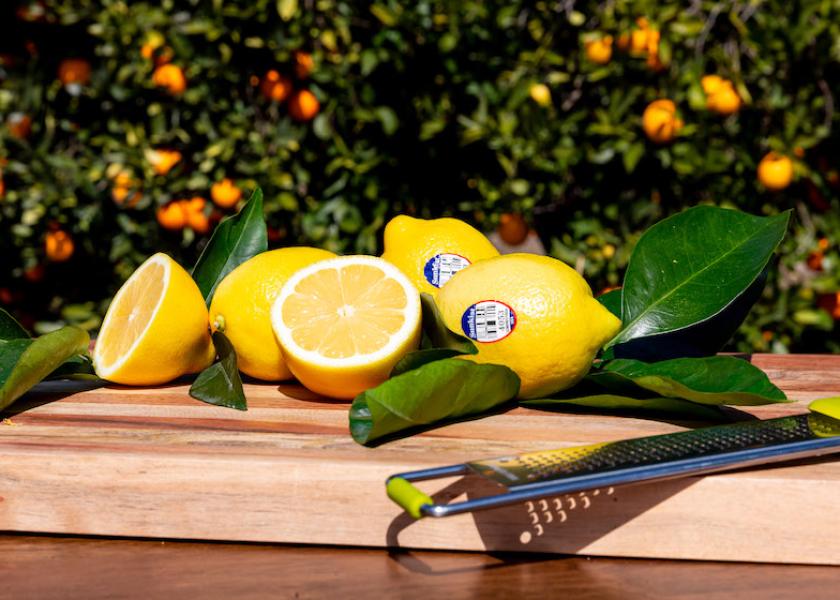 Sunkist Growers has ample supplies of lemons this year.
