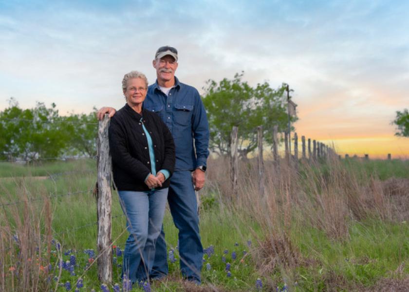 Cheryl and Mark Brown, La Grange, Texas.
