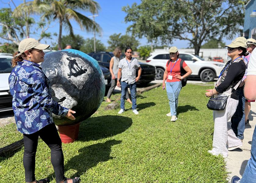 A delegation of Chilean representatives recently visited Immokalee, Fla., to meet with growers, buyers, farmworkers and U.S. government officials to discuss the possible expansion of the Fair Food Program in Chile.