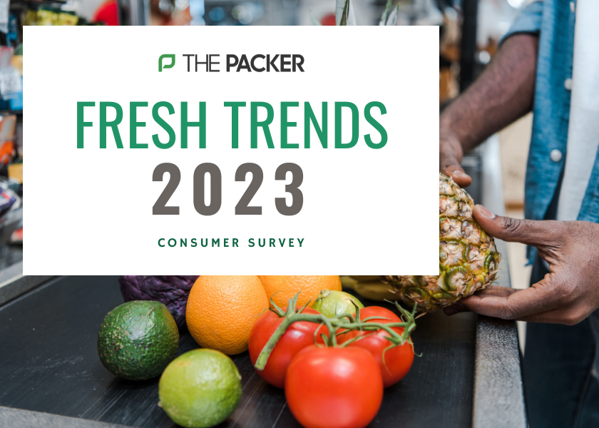 If price were no object, would consumers definitely eat more fresh organic produce? That's one of the questions addressed in The Packer’s Fresh Trends 2023, which surveyed shoppers about how they buy fresh produce.