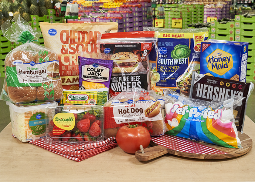 Following its affordably priced Easter and spring meal promotions, The Kroger Co. is now promoting menus specially curated for Memorial Day backyard barbecues, featuring grilling favorites and plenty of fresh sides.