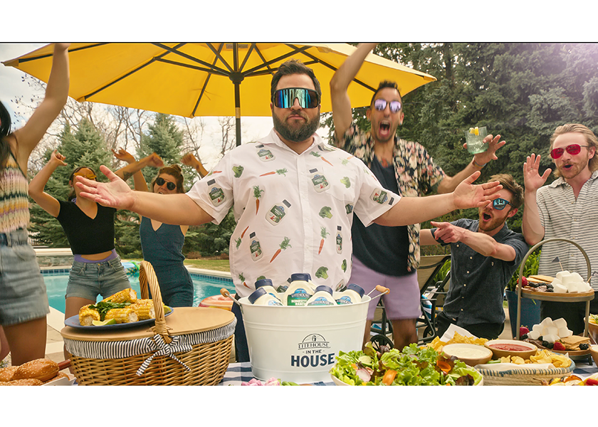 "The Ranch Guy" is featured in a summertime ad campaign by Litehouse.